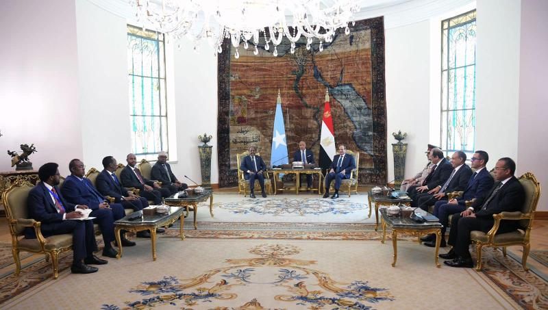 الرئيس السيسي: نحترم سيادة الصومال وندعم الحفاظ على استقلاله
