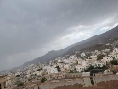 أخبار اليمن : توقعات بهطول أمطار رعدية واجواء حارو