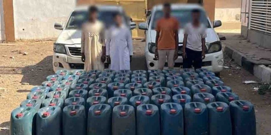 ضبط (3) أطنان سولار قبل بيعها بالسوق السوداء في أسوان