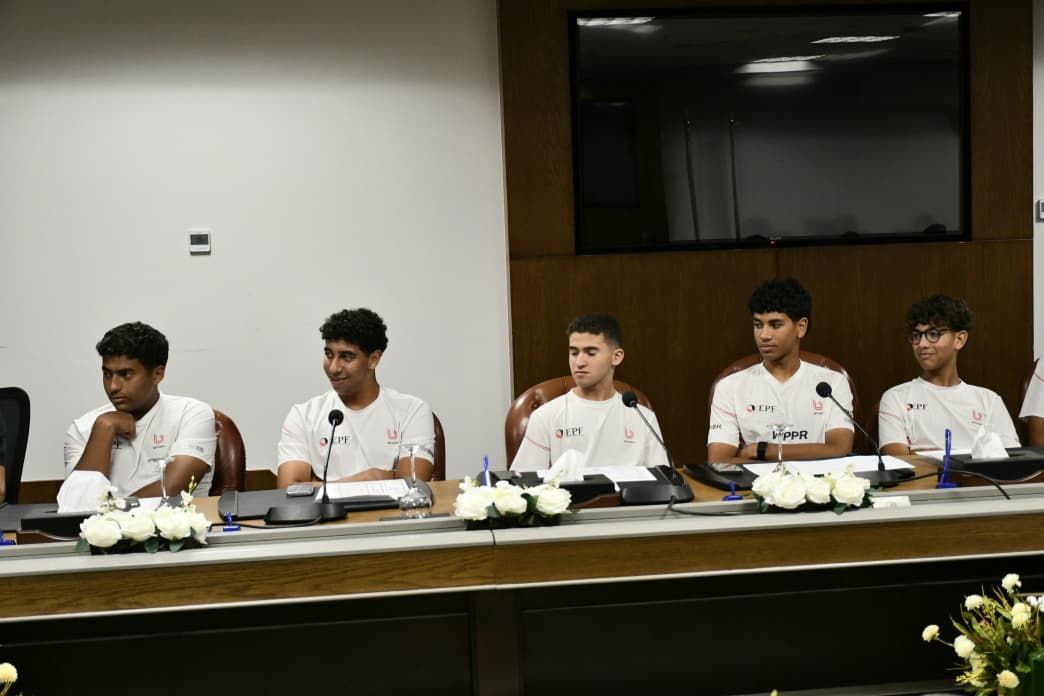 وزير الشباب والرياضة يكرّم منتخب مصر للبادل بعد التتويج بكأس أفريقيا للناشئين في إنجاز تاريخي