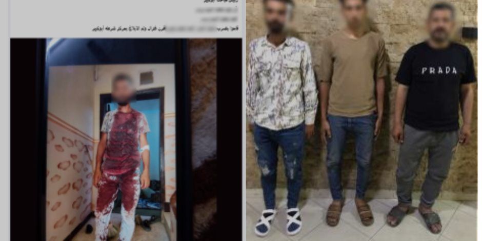 الداخلية تضبط 3 أشخاص تعدوا على مواطن بسلاح أبيض في الشرقية