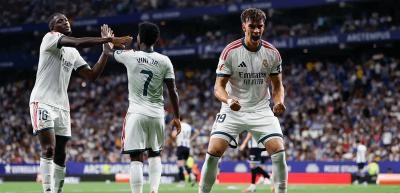 ريال مدريد يتخطى إسبانيول بصعوبة