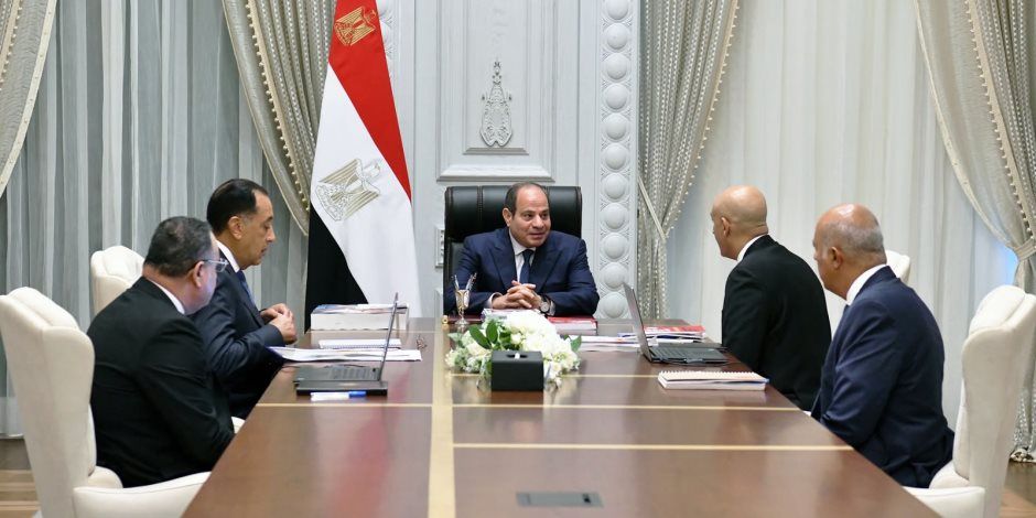 الرئيس السيسي يتابع مستجدات ملفات عمل وزارتي التربية والتعليم والتعليم الفني
