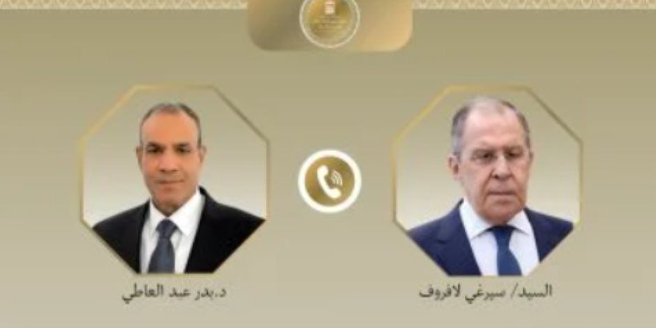 وزير الخارجية يبحث مع نظيره الروسى تطورات الأوضاع فى منطقة الشرق الأوسط