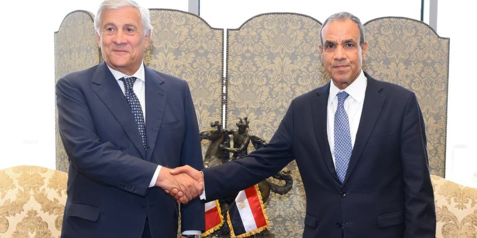 انعقاد الدورة الأولي للجنة العليا المشتركة المصرية الإيطالية بالقاهرة برئاسة وزيري خارجية البلدين