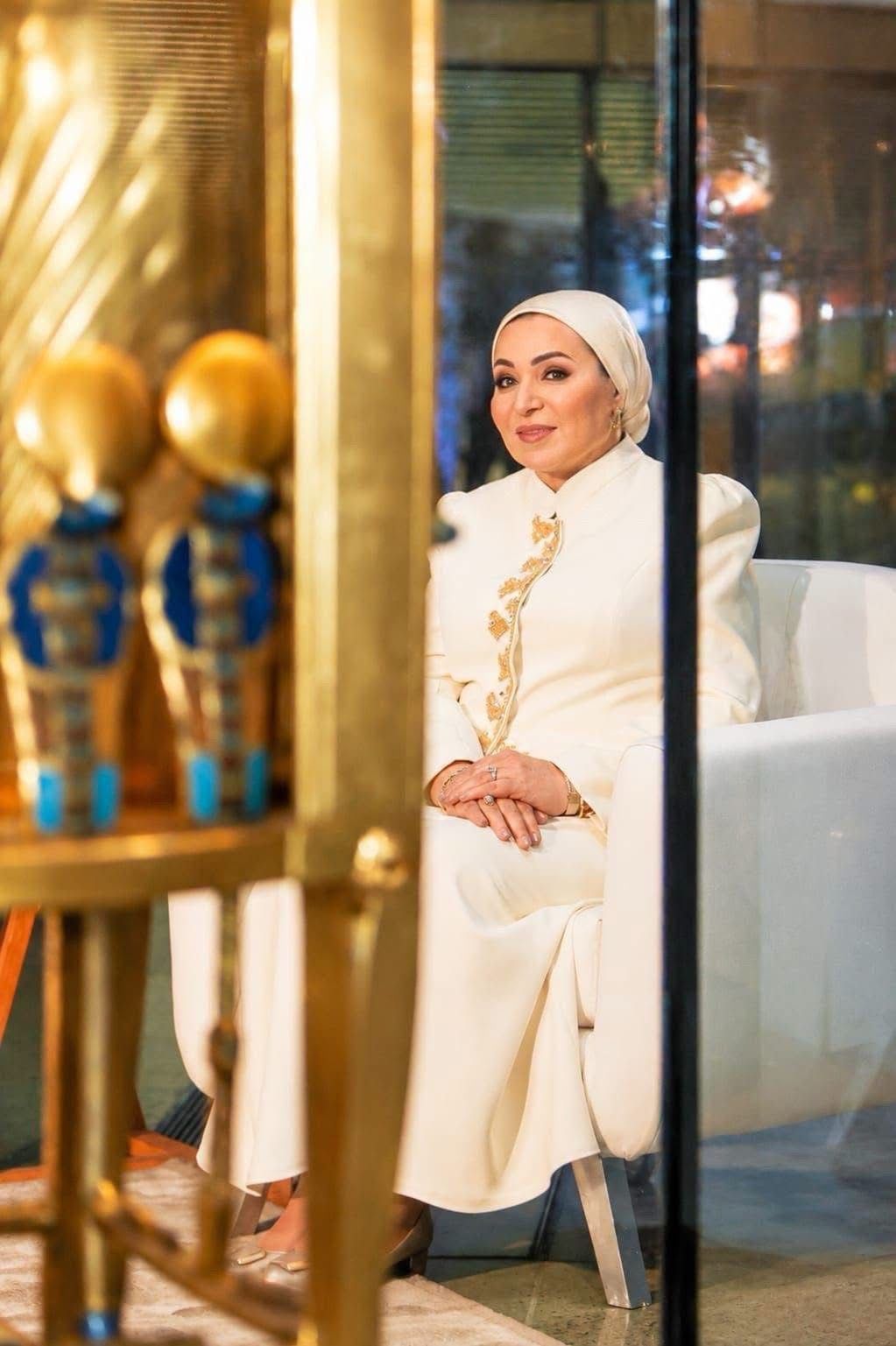 السيدة انتصار السيسى عن المتحف المصرى الكبير: حين تعجز الكلمات عن وصف عظمة حضارة أبهرت العالم