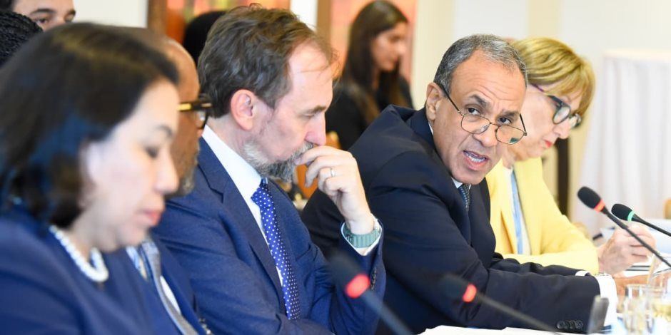 وزير الخارجية يستضيف عشاء عمل وزاري رفيع المستوى حول أفريقيا والنظام الدولي بالتعاون مع معهد السلام الدولي