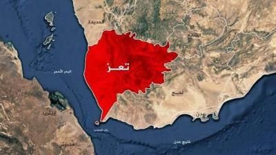 أخبار اليمن : تعز: شهداء وجرحى بغارات على سوق بمفرق ماوية