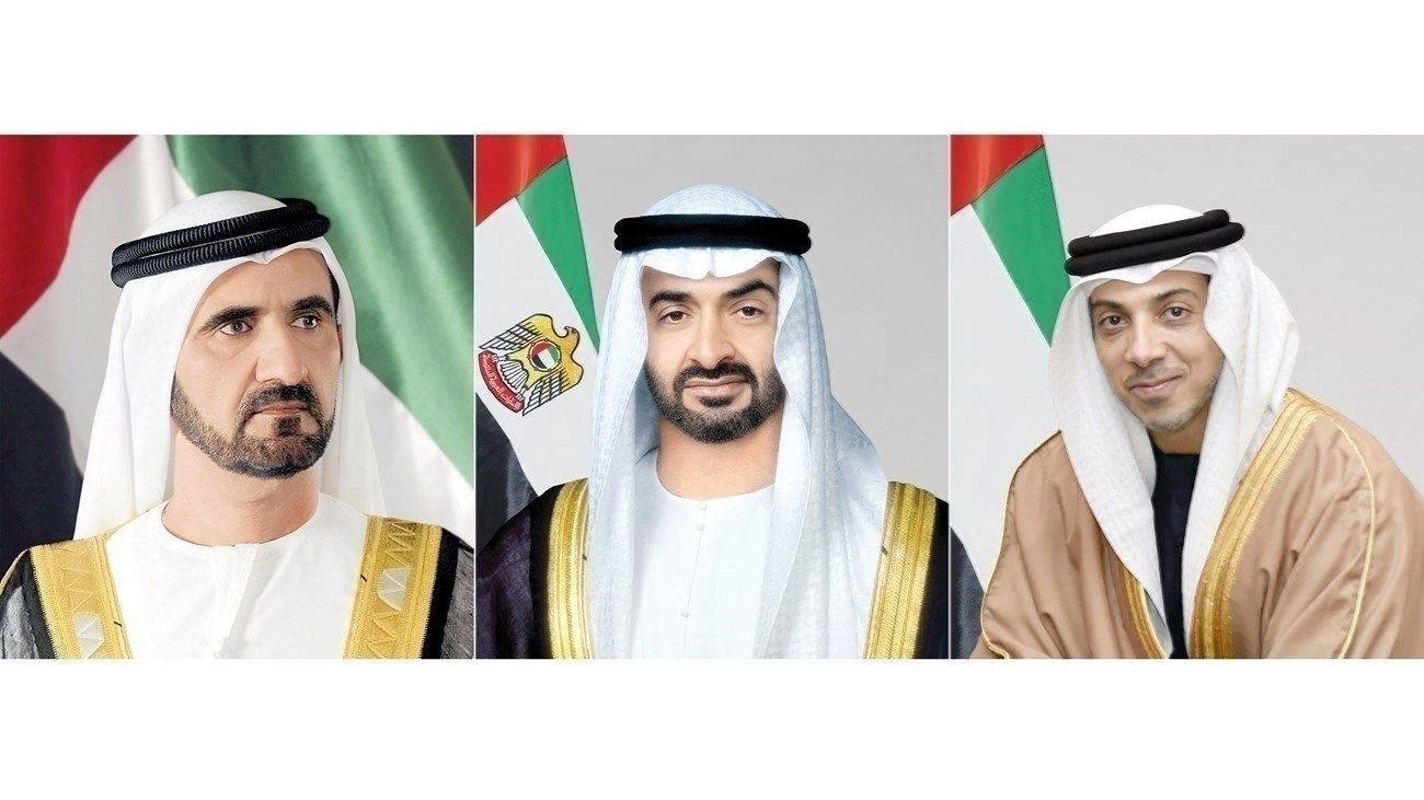 رئيس الدولة ونائباه يهنئون الرئيس الصيني بذكرى اليوم الوطني لبلاده