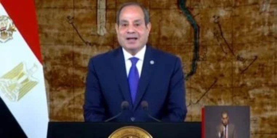 الرئيس السيسي: التنمية لا تبني في دول غير مستقرة والأمن يبدأ من دعم الدولة الوطنية
