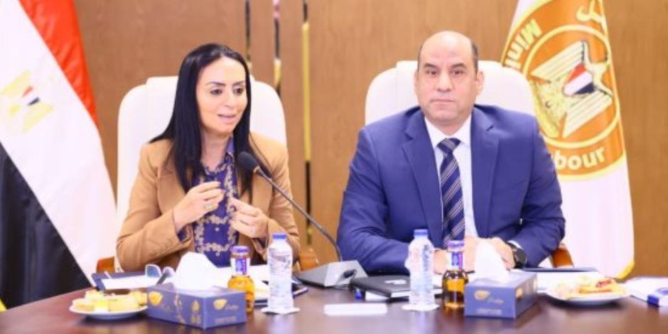 وزيرا العمل والتضامن يبحثان تقديم حوافز لتشجيع العمالة غير المنتظمة