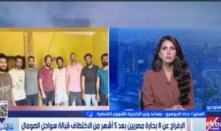السفير حداد الجوهري يكشف لـ"إكسترا نيوز" تفاصيل جهود تحرير 8 بحارة مختطفين في الصومال