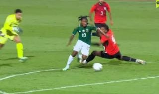 خطأ شوبير وعبد المجيد يمنح جنوب أفريقيا التقدم أمام مصر بهدف مايلولا
