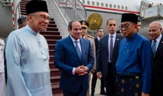 الرئيس السيسي: أشكر ماليزيا على إهدائي أرفع وسام اتحادي ماليزي