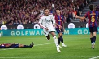 مبابي يقود ريال مدريد لحسم الكلاسيكو