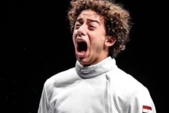 محمد السيد يفوز بذهبية كأس العالم فى لعبة سيف المبارزة بسويسرا